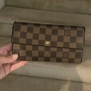 LOUIS VUITTON WALLET DAMIER E SARAH